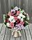 Букет цветов из: Альстромерии, Гвоздики, Розы и Хризантемы в Великом Новгороде