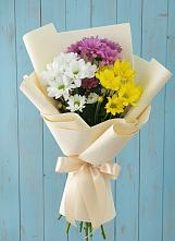 Букет цветов из:  Хризантемы в Великом Новгороде