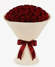 Букет 101 Бордовая роза Блэк Бакарра в Великом Новгороде