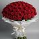 Букет 101 Красная роза Блэк Мэджик в Великом Новгороде