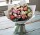 Букет цветов из: Розы, Лизиантусы и Гвоздики в Великом Новгороде