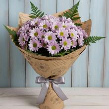 Букет цветов из:  Хризантемы в Великом Новгороде