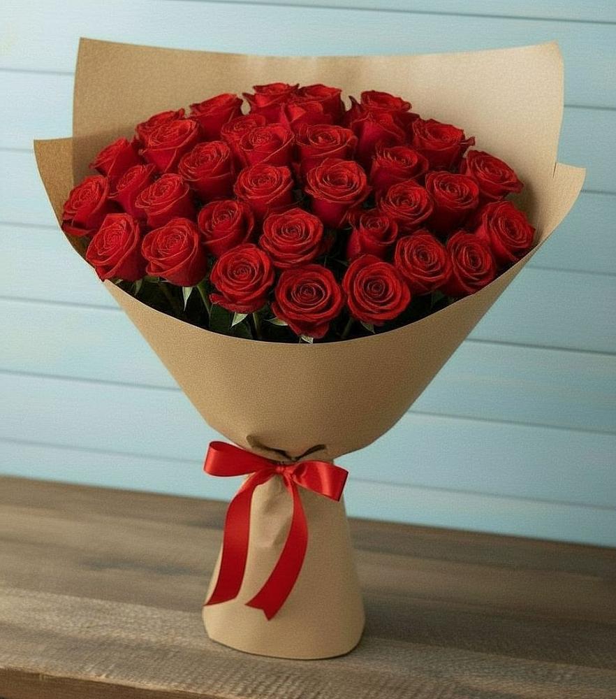 Букет Красные розы Милано в Великом Новгороде