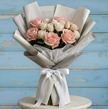 Букет цветов из:  Розы в Великом Новгороде