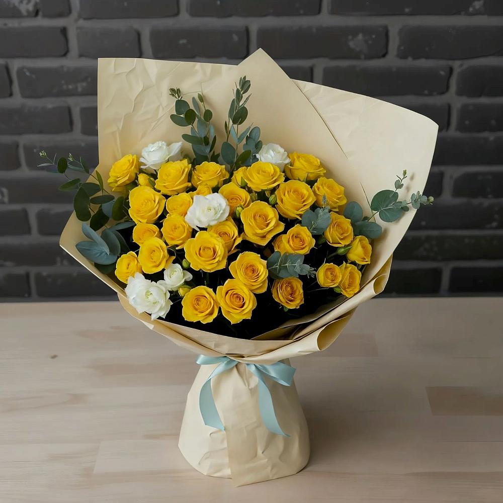 Букет цветов из: Розы в Великом Новгороде