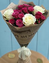 Букет цветов из:  Розы в Великом Новгороде