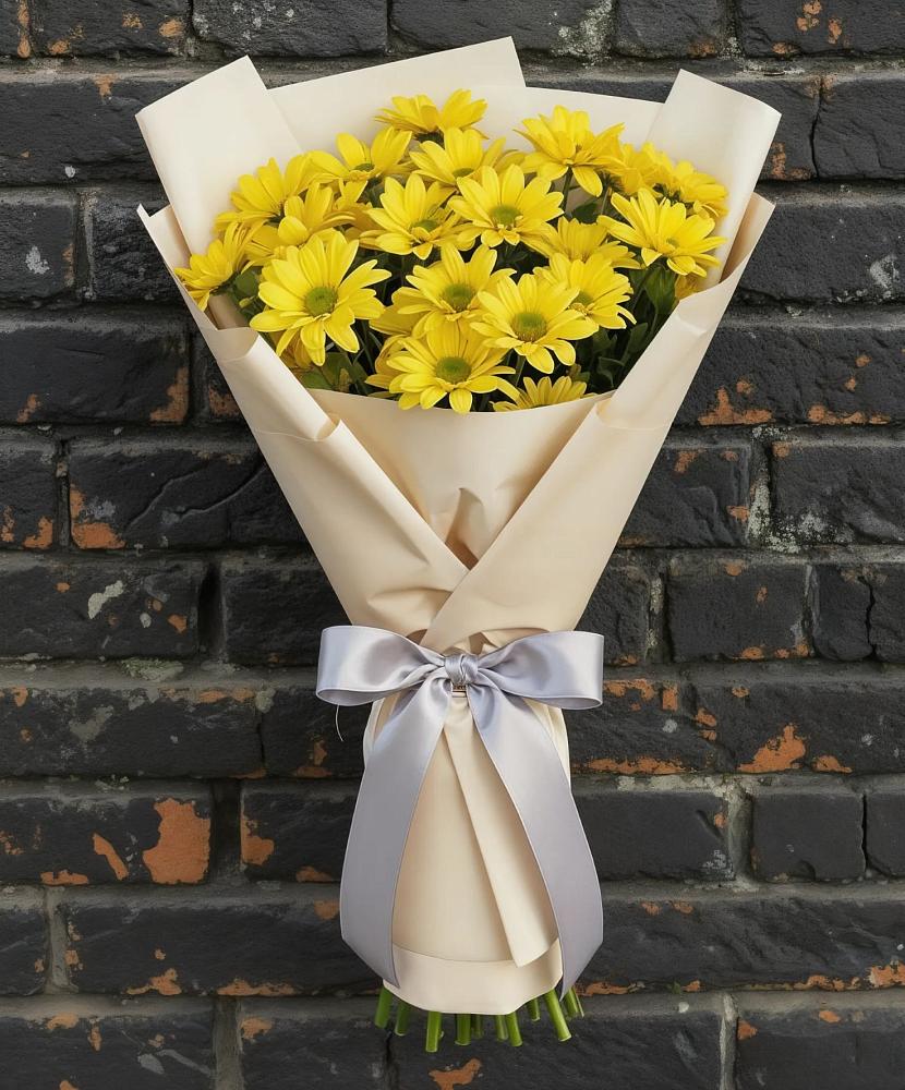 Букет цветов из: Хризантемы в Великом Новгороде