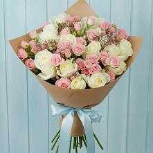 Букет цветов из:  Розы в Великом Новгороде